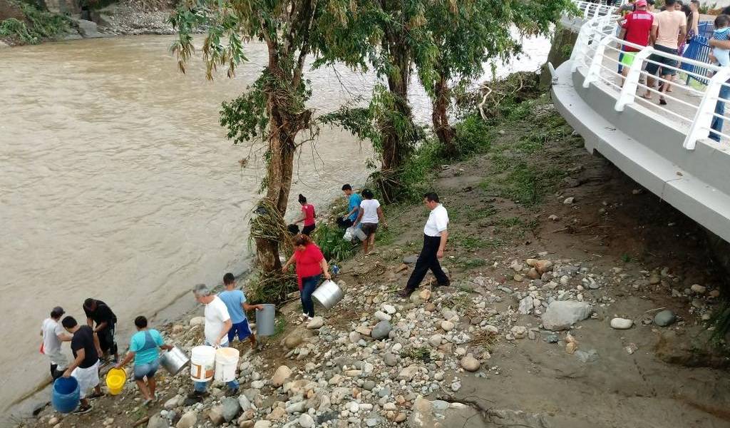 COE cantonal declaró el estado de emergencia en Tena tras desbordamiento de ríos
