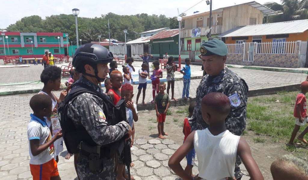 150 personas desplazadas en la frontera norte por conflictos