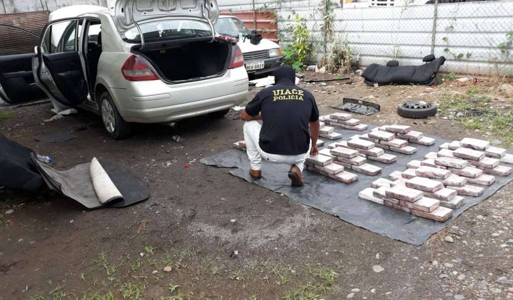 Incautan 96 paquetes de cocaína en cantón de Orellana