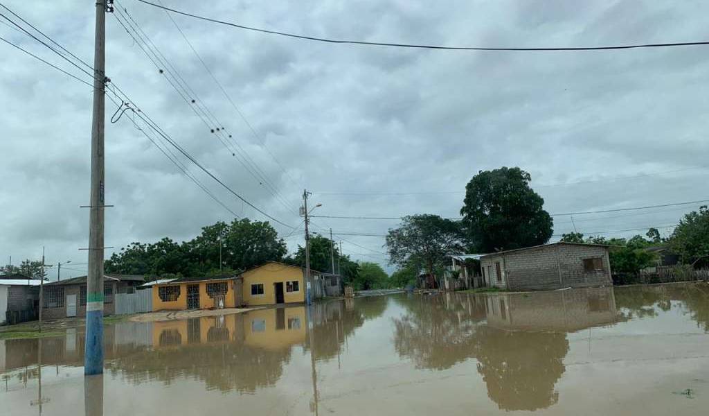 3 parroquias rurales de Santa Elena, en emergencia tras inundación