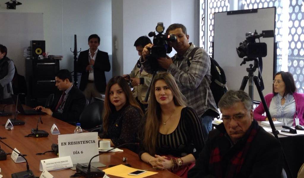 Opiniones divididas sobre dictamen a favor de asambleísta Cristina Reyes