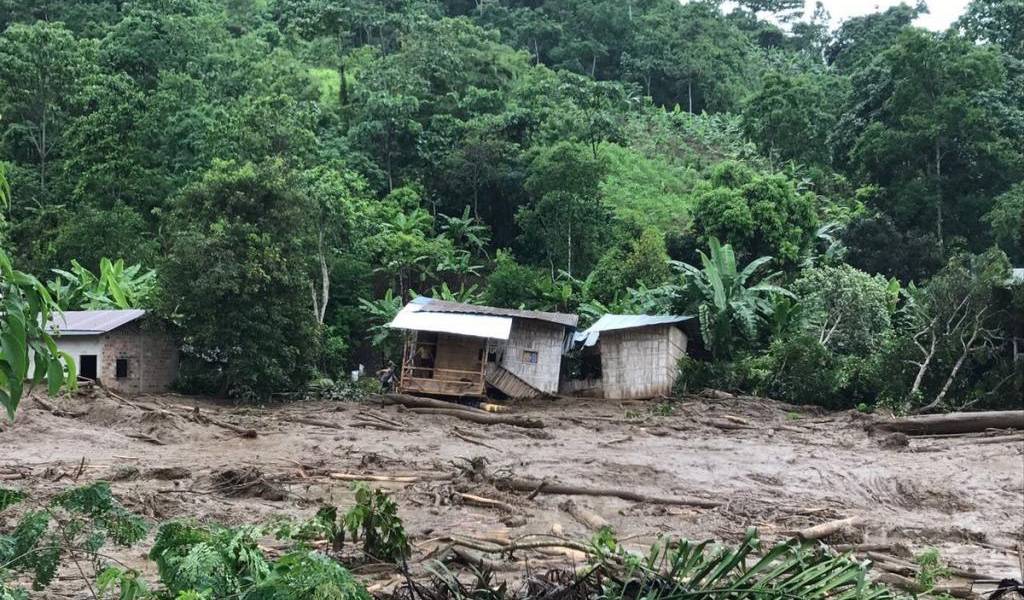 Época lluviosa deja 12 fallecidos y 4.945 familias afectadas en Ecuador