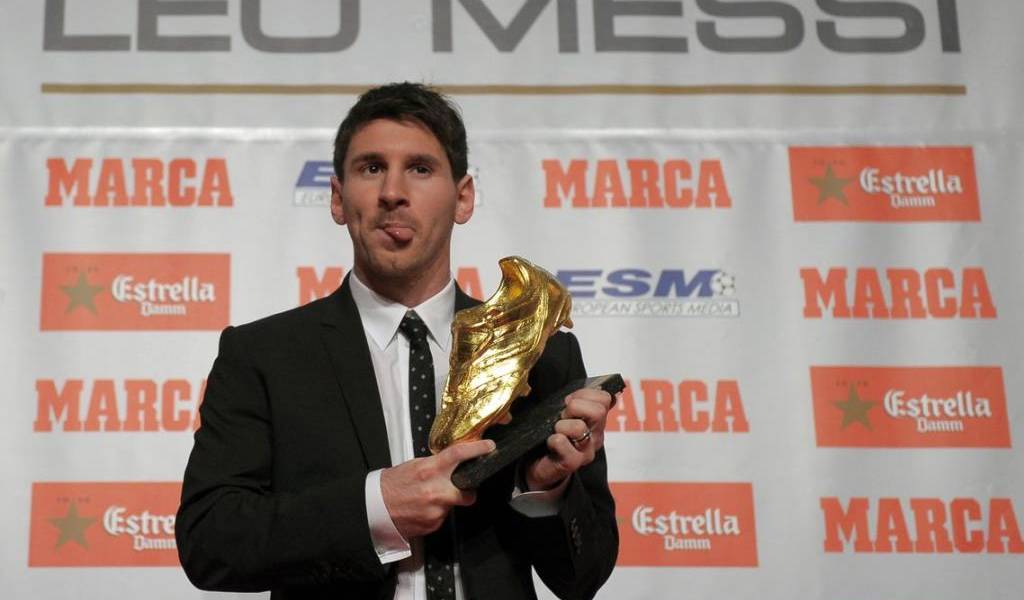 Leo Messi recibirá su tercera 'Bota de Oro', de récord