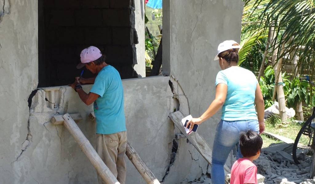 Más de 30 casas afectadas por sismos en Santa Elena
