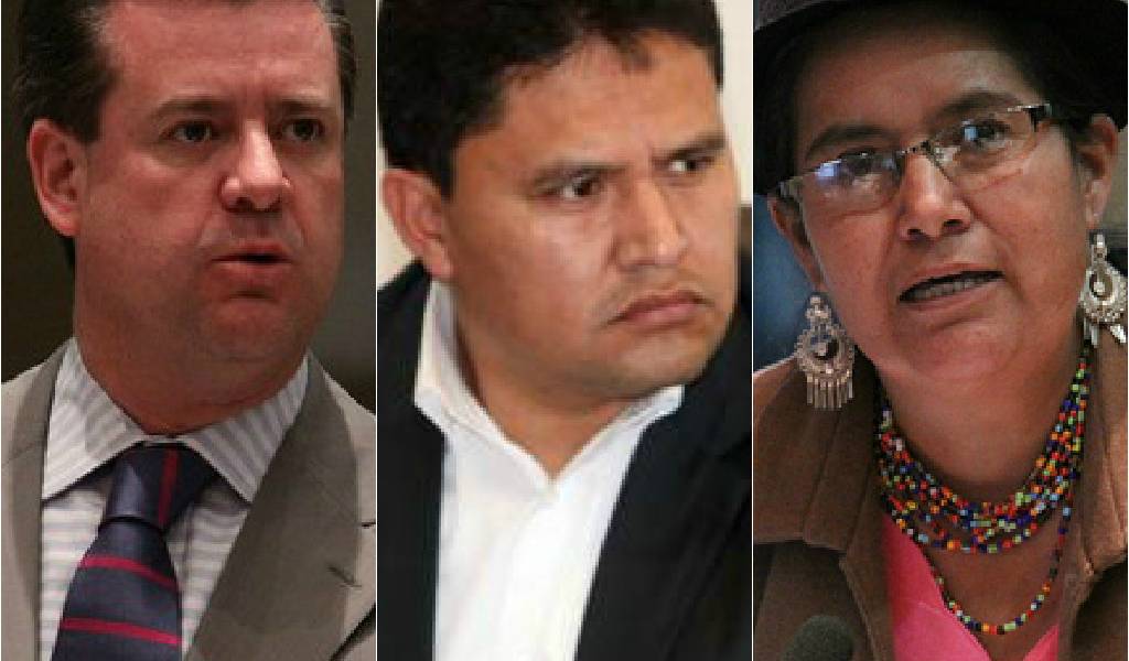 Asambleístas responden a las declaraciones de titular de la Senain