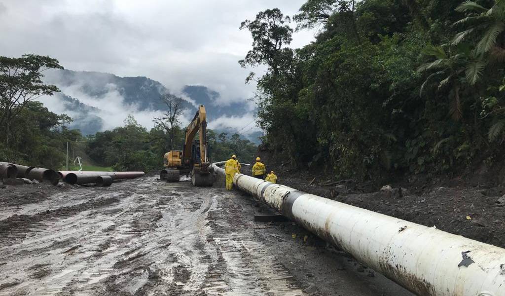 Oleoducto SOTE paraliza sus actividades tras desplome por erosión