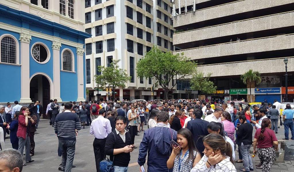 Sismo de magnitud 5.9 se sintió en varias zonas de Ecuador