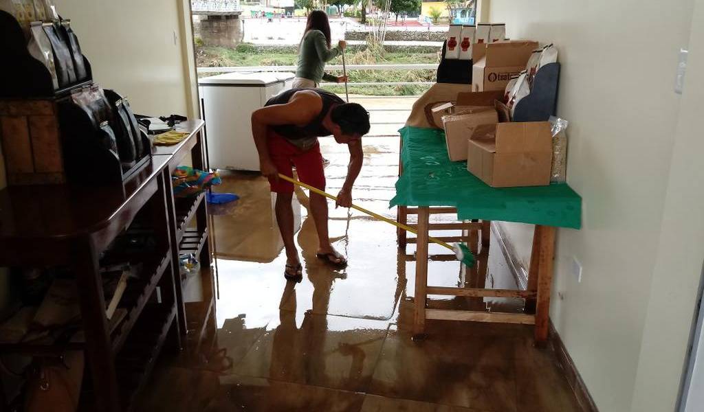 Inundaciones en Tena dejan un muerto y más de 500 personas afectadas