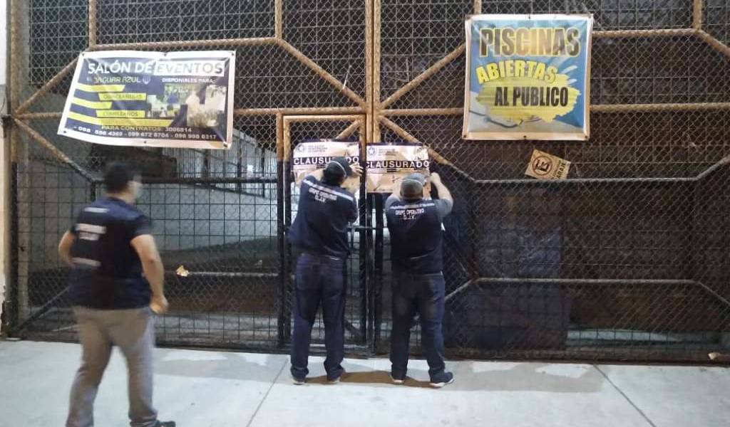Guayaquil: clausuran fiesta clandestina con más de 200 personas en El Fortín
