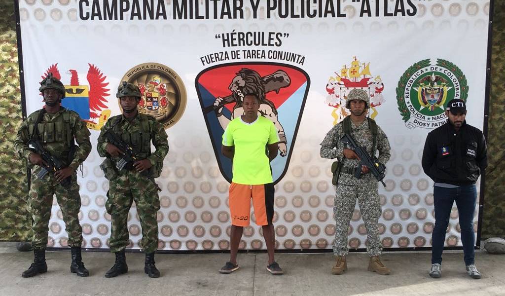 Capturan a hermano de alias &#039;Guacho&#039; en Colombia
