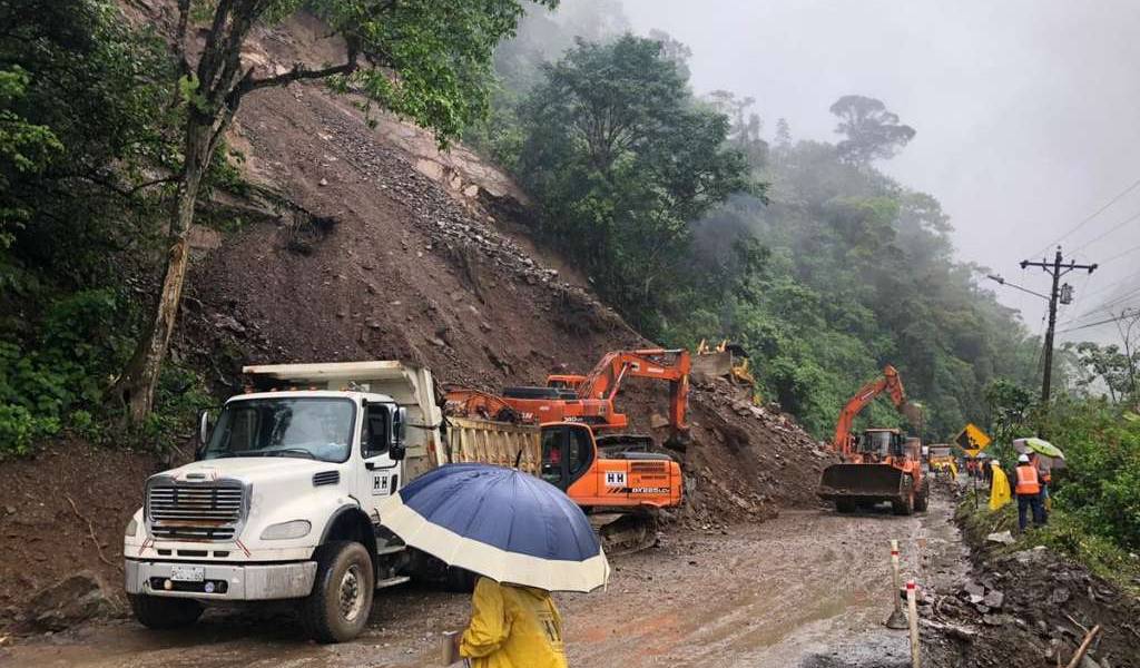Lluvias afectan carreteras interprovinciales en Ecuador