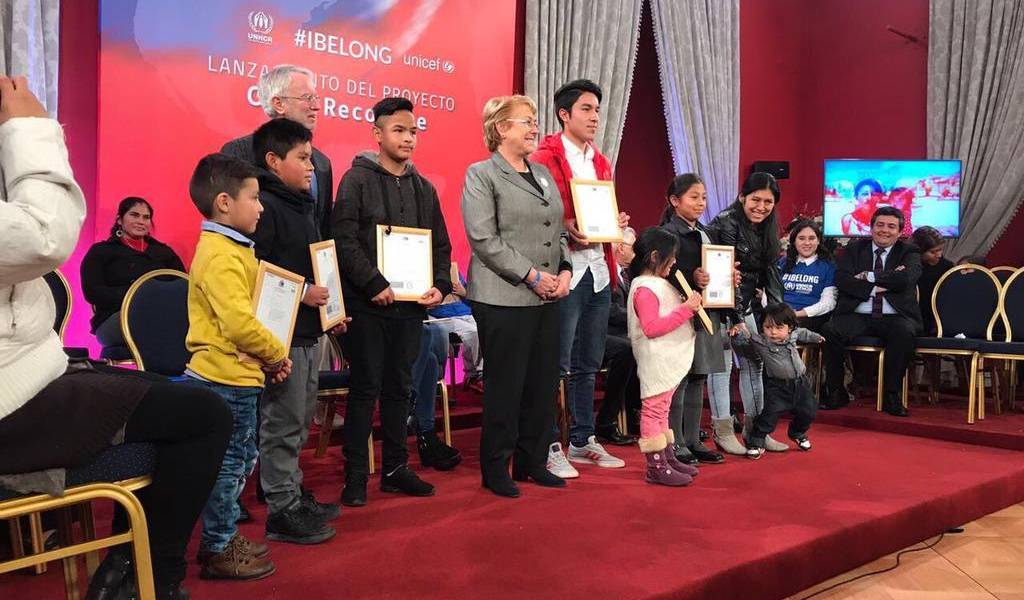 Chile regulariza la situación de los menores apátridas