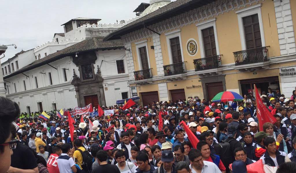 Manifestaciones de trabajadores y de Gobierno por 1 de Mayo tendrán carácter solidario