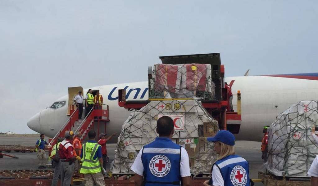 Venezuela recibió ayuda humanitaria