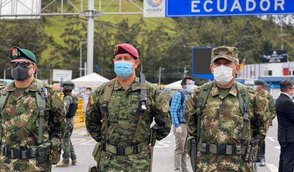 Colombia y Ecuador hacen operación fronteriza conjunta para frenar el COVID-19