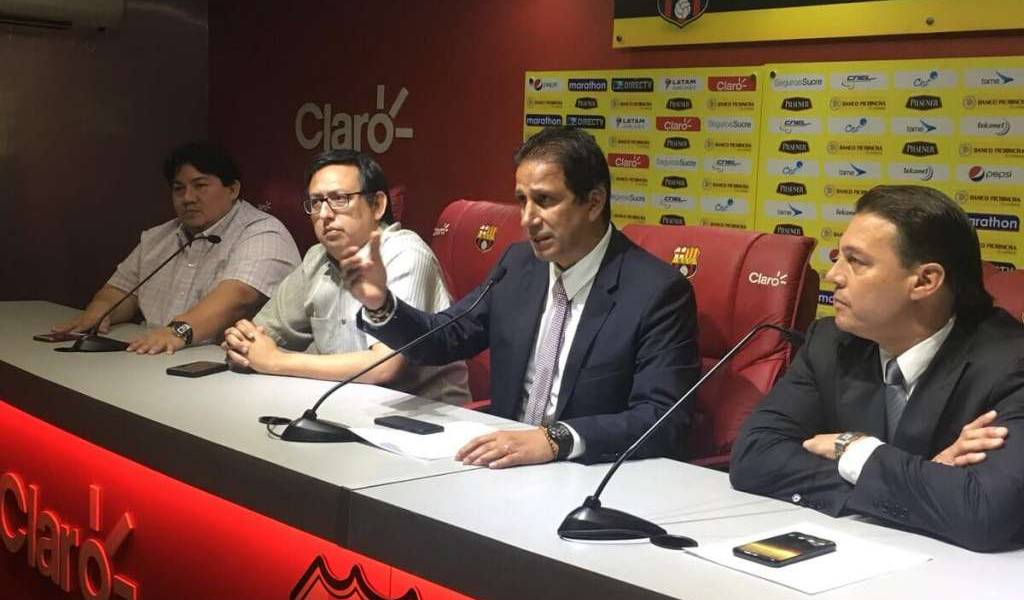 El mensaje del presidente Cevallos previo a juego por Libertadores