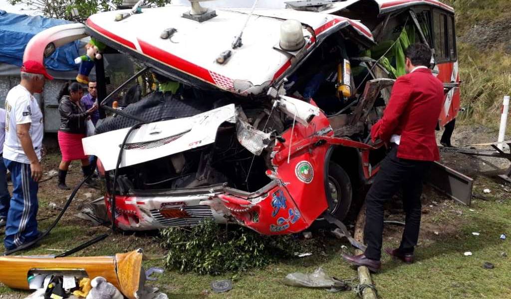 Accidente en Tulcán deja un muerto y al menos dos heridos