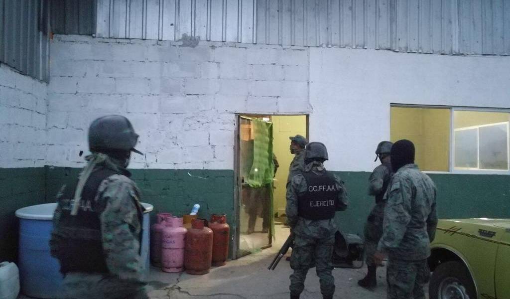 Detienen a 8 personas tras allanamientos realizados en sector Churute (Guayas)