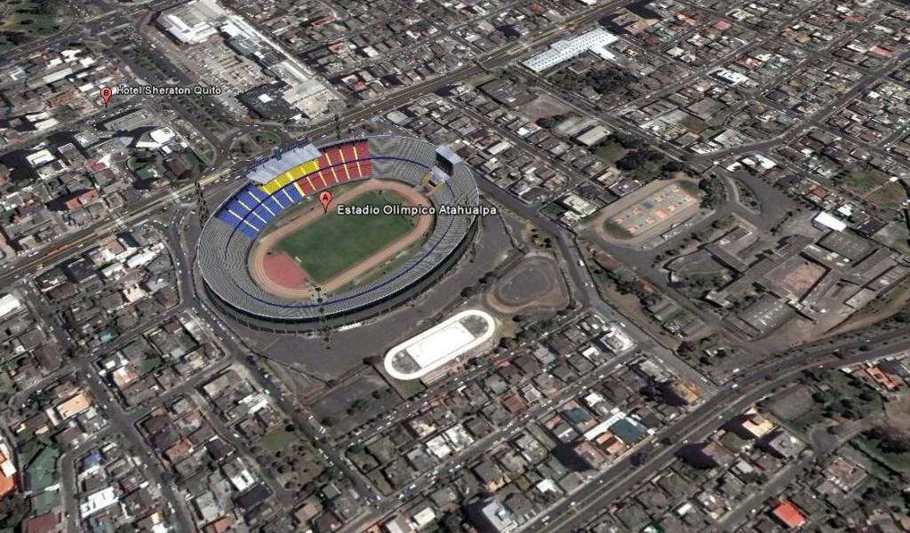 Seis vías cerradas al tránsito por el partido Ecuador-Uruguay