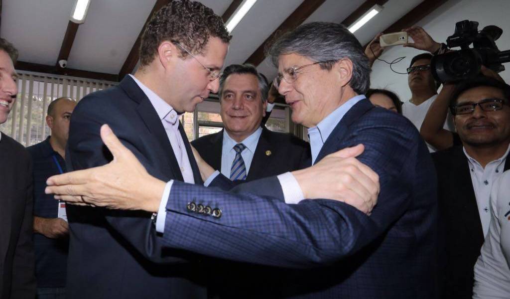 Rodas ratifica apoyo a candidatura presidencial de Lasso