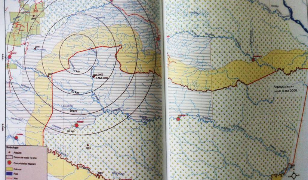 Dilema por el mapa de ubicación de los pueblos no contactados