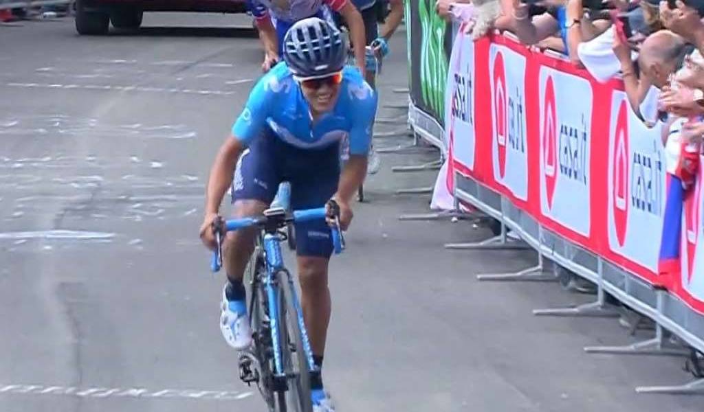 Carapaz queda segundo en la etapa 19 del Giro de Italia