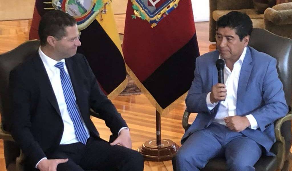 Rodas y Yunda se reunieron para coordinar transición