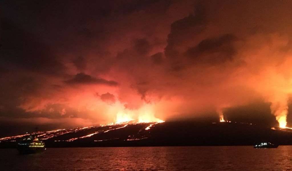 Niveles de actividad sísmica bajan en Galápagos