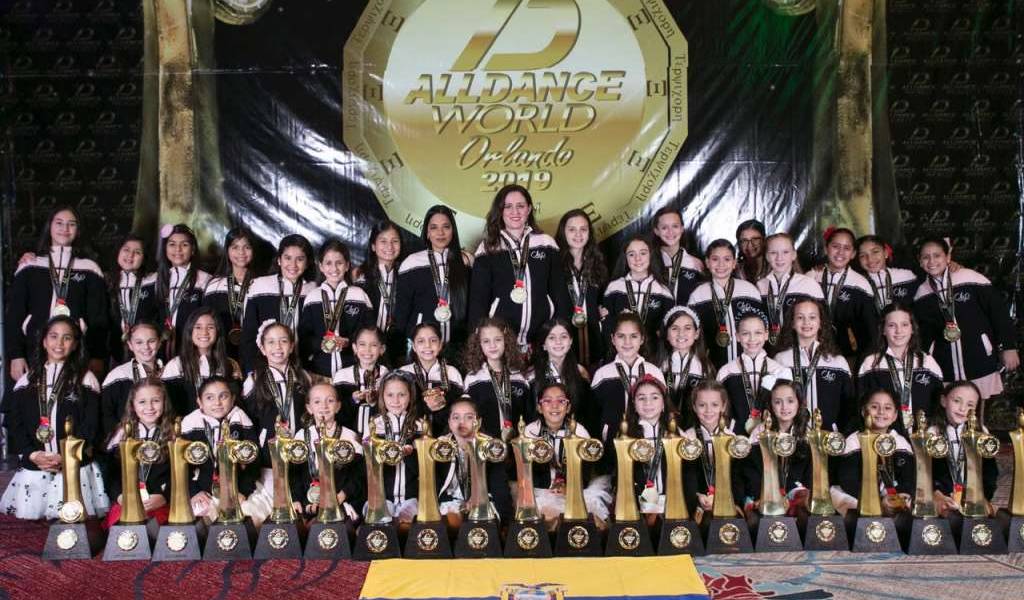Ecuador alcanza 30 galardones en campeonato mundial de danza