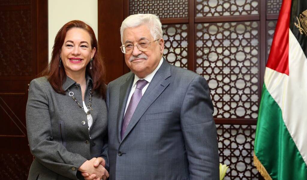 La ministra de Relaciones Exteriores, María Fernanda Espinosa, visita Israel y Palestina