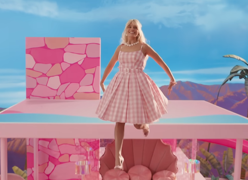 Imagen de Margot Robbie como Barbie.