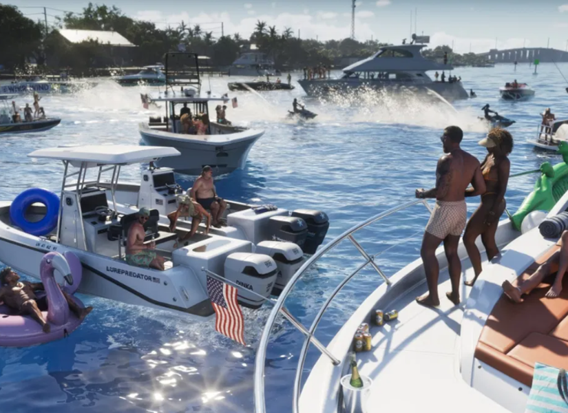 Frame del último trailer de GTA VI