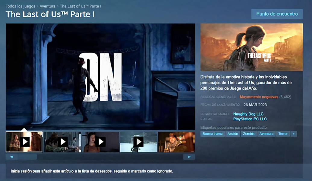 'The Last of Us': el remaster del videojuego para PC recibe críticas negativas