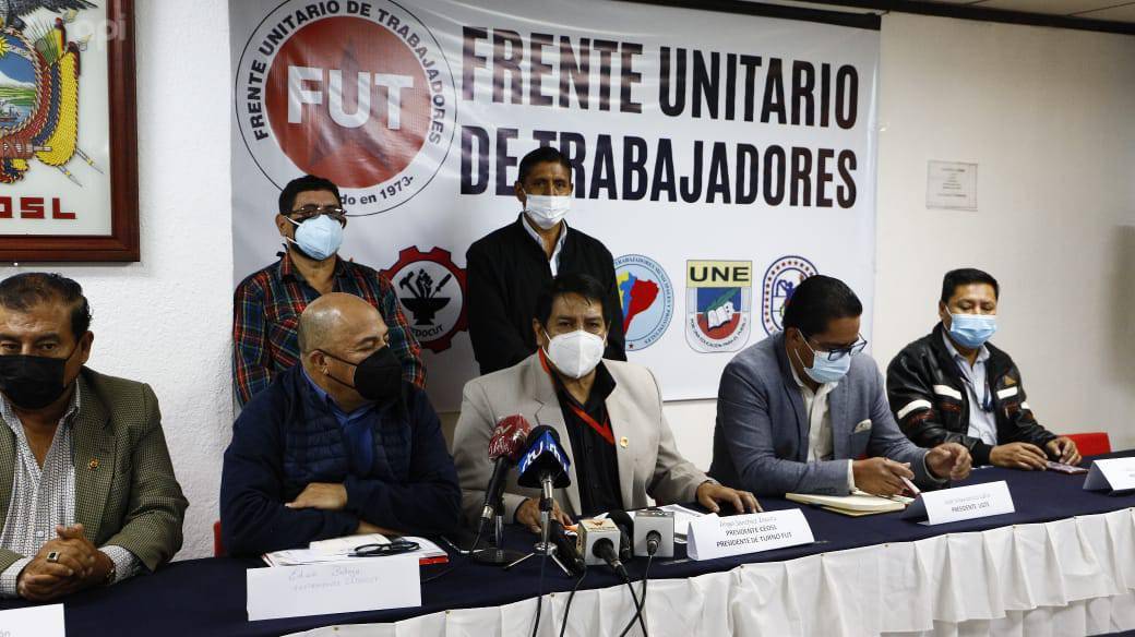 Frente Unitario de Trabajadores anuncia movilización nacional para el 11 de agosto