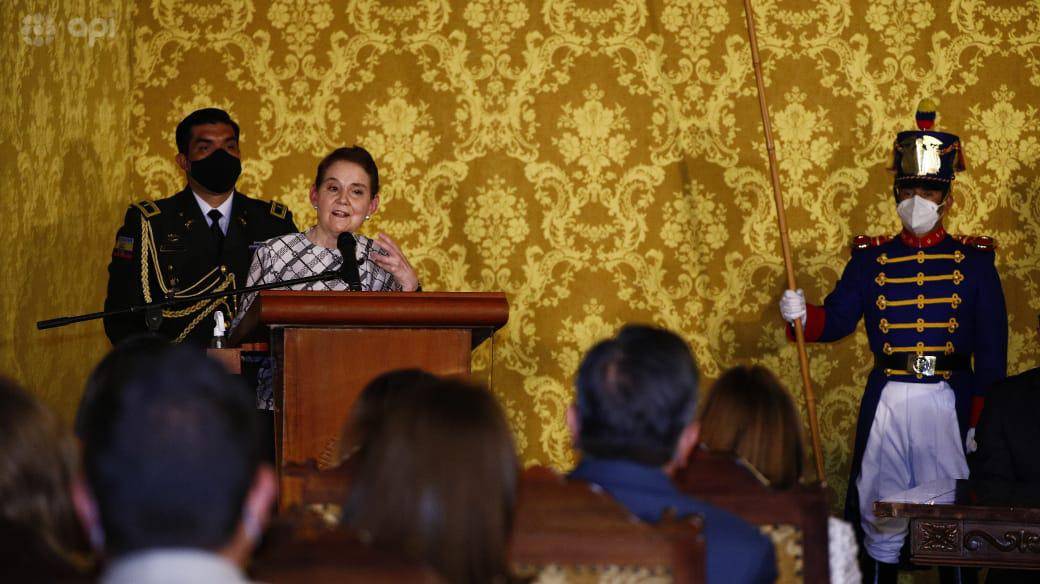 Alexandra Vela es la nueva ministra de Gobierno