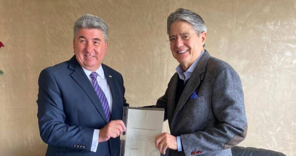 Presidente electo Guillermo Lasso se reunió con varias delegaciones diplomáticas