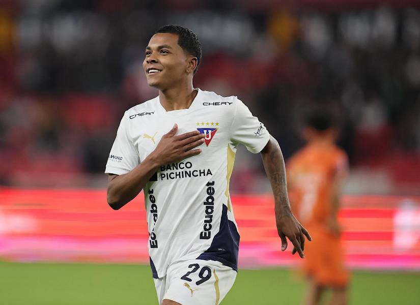 Talleres y Flamengo consultaron a Liga de Quito para el fichaje de Bryan Ramírez.