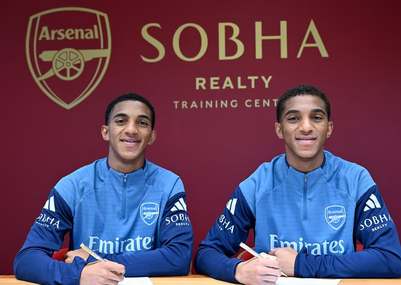 Edwin y Holger Qintero son nuevos jugadores del Arsenal de Inglaterra.