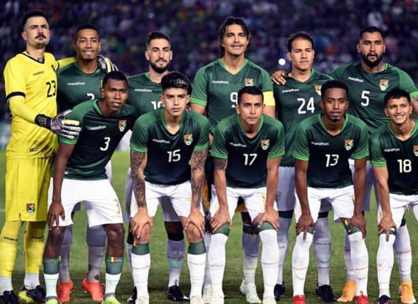 Imagen referencial de la plantilla de Bolivia.