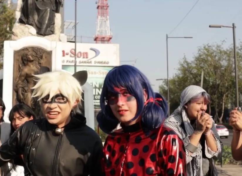 Johanne Sacreblu la parodia de Emilia Pérez