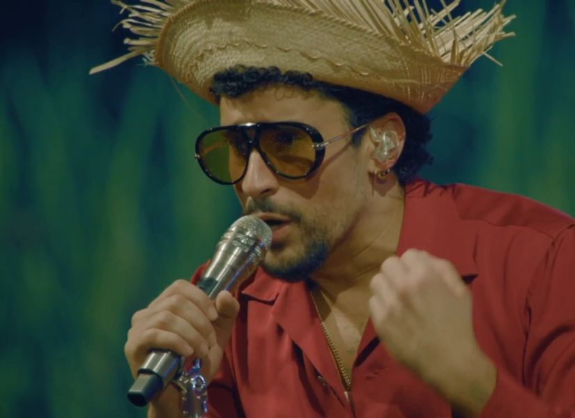 Bad Bunny en su último show en Puerto Rico.