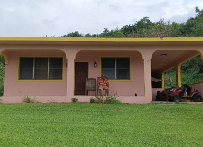 La Casita original en la que se inspiró el escenario de Bad Bunny.