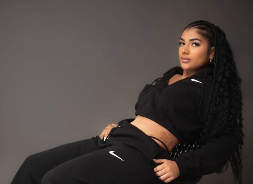 Abigail Lalama se desempeña como modelo para diversas marcas de ropa.