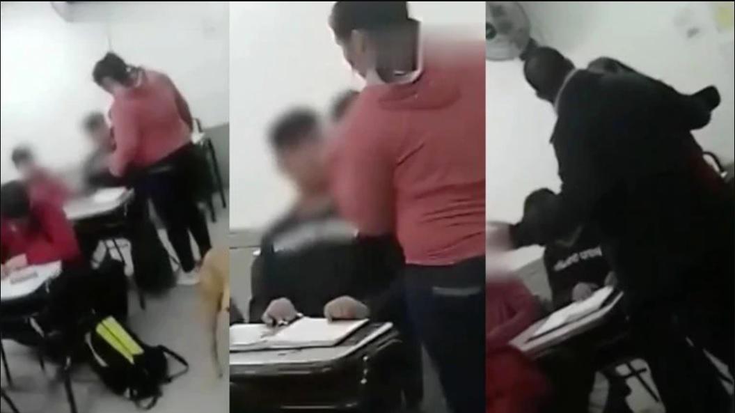 Madre abofeteó a estudiante por hacerle bullying a su hijo en Argentina