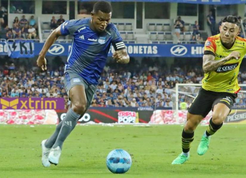 Romario Caicedo lleva ocho temporadas en Emelec.