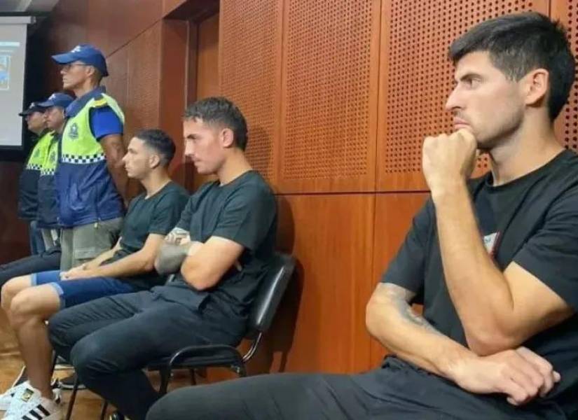 Los jugadores Osorio, Cufré y Florentín guardan prisión domiciliaria hasta el juicio.
