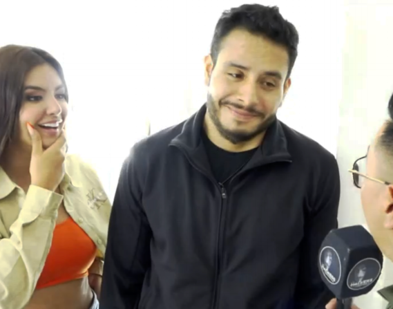 Jonathan Estrada, Dayanara Peralta y Lazito