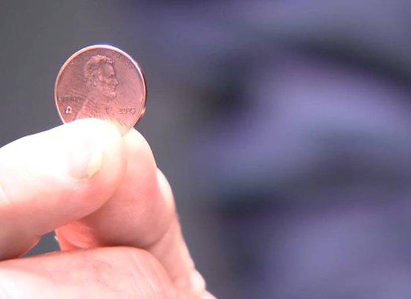 Esta es la última moneda de un centavo