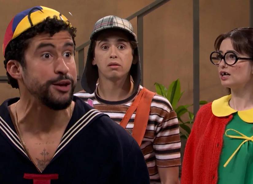 Bad Bunny como Quico.