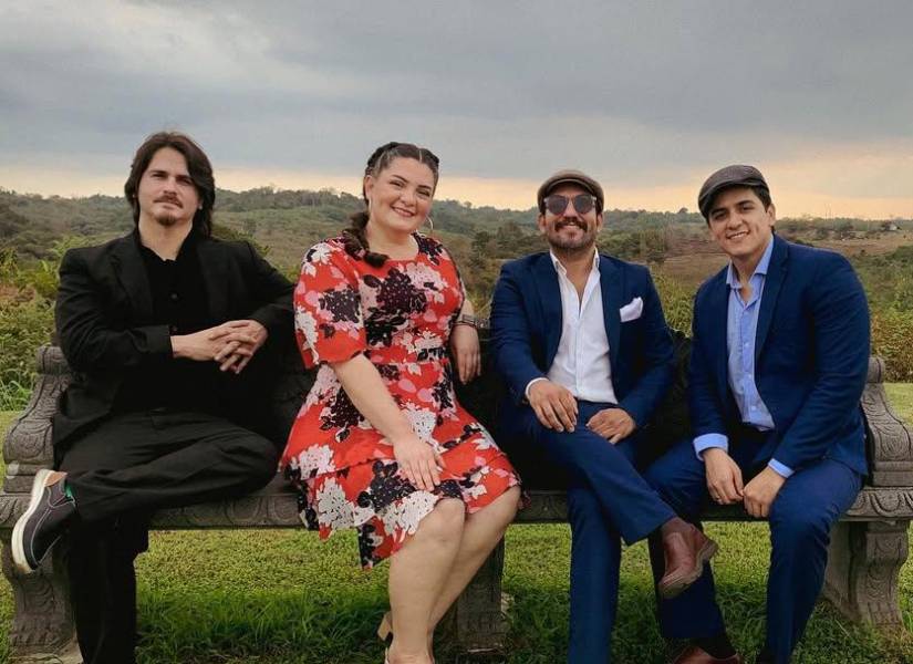 Integrantes de Sepia Jazz Band.